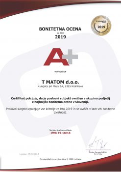 T MATOM d.o.o. T MATOM d.o.o.